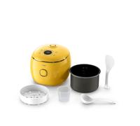 Tefal RK535AE0 Cuiseur de Riz 2L, 8 Programmes Automatiques, Bol Céramique Antiadhésif, Compact, Jaune