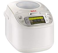 Tefal Multi-cuiseur RK8121 45 en 1 750 W 5 L écran LCD maintien au chaud livre de recettes blanc