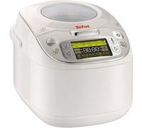 Tefal Multi-cuiseur RK8121 45 en 1 750 W 5 L écran LCD maintien au chaud livre de recettes blanc