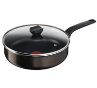 Tefal Sauteuse 24 cm + couvercle, Tous feux sauf induction, Revêtement antiadhésif, Fabriqué en France, Easy Cook&Clean B5543202