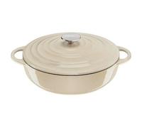 TEFAL SAUTEUSE - 28 CM LOV, Sauteuse en fonte 28 cm, Induction, Four, Éco-conçue, Beige E2597205