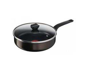 tefal sauteuse anti-adhésive 24cm + couvercle b5543202