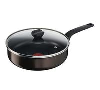 tefal sauteuse anti-adhésive 26cm avec couvercle b5543302
