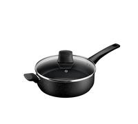 Tefal Sauteuse en pierre de titane 26 cm + couvercle, revêtement anti-adhésif haute performance, compatible avec toutes les cuisinières, y compris induction, E1053345