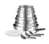 TEFAL Set 13 pcs Ingenio Emotion Induction Casserole Poêle Inox Poignée L897DS04