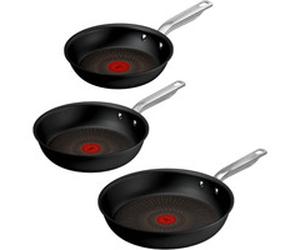 Tefal Set de poêles Experience Aluminium, 3 pièces, Set de louche