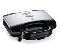 Tefal SM1552 gaufrier et appareil à croque-monsieur 700 W Noir, Acier inoxydable