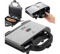 TEFAL SM157236 grille-pain - Puissance 700 W, 1 plaque, Couleur noir / inox