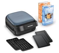 Tefal Snack Collection, Appareil à gaufre et croque-monsieur, 20jeux de plaques disponibles, Recettes sucrées et salées, SW8674F0
