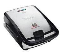 Tefal SW854D gaufrier et appareil à croque-monsieur 700 W Noir, Acier inoxydable