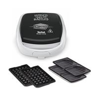 Tefal Snack Time Happiness 2 gauffre(s) 700 W Noir, Blanc