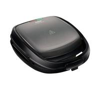 Tefal Snack Time SW341812 - Gaufrier/machine à croque-monsieur - 700 Watt - gris/noir
