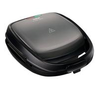 Tefal Snack Time SW341812 - Gaufrier/machine à croque-monsieur - 700 Watt - gris/noir