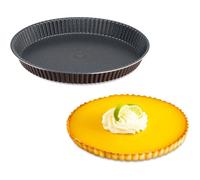 Tefal Success J1602102 Moule A Tarte Diametre - 33 Cm - Aluminium - Marron