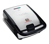 Tefal Snack Collection SW852D gaufrier et appareil à croque-monsieur 700 W Noir, Acier inoxydable