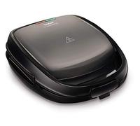 Tefal Snack Time SW341812 - Gaufrier/machine à croque-monsieur - 700 Watt - gris/noir Gris/noir G