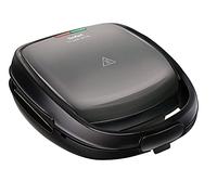 Tefal Machine à croque monsieur SW341B moule à gauffres 2 gauffre(s) Noir, Gris 700 W