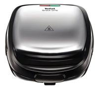 Tefal SW341D12 gaufrier et appareil à croque-monsieur 700 W Noir, Acier inoxydable
