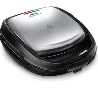 Tefal SW342D38, appareil à gaufres, sandwichs et paninis, revêtement antiadhésif et thermostat réglable
