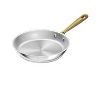 Tefal Poêle Paul Bocuse H8240402 24 cm acier inoxydable poignée rivetée dorée
