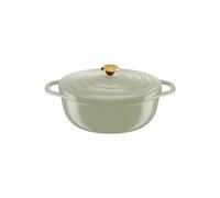 Tefal Cocotte en fonte ovale 30cm, Cocotte légère en fonte d'aluminium, Nettoyage facile, Revêtement en céramique sûr, Couvercle de condensation, Compatibilité four, Induction, Air E2668925