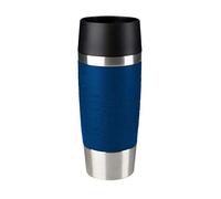 Tefal Travel Mug isotherme 0,36 L, 100% hermétique, Conservation et maintien de la température optimales, Ouverture par pression, Accès boisson à 360°, Sans BPA, Base antidérapante K3082114