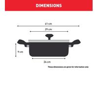 TEFAL Sauteuse 28 cm, 4 à 5 personnes antiadhésif Ultimate on G2607283