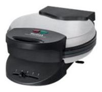 Tefal Ultra Compact WM 310D - Gaufrier - 1 kWatt - noir mat/inox Noir mat/inox G