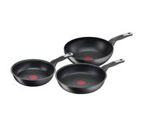 TEFAL UNLIMITED Batterie de cuisine 3 pièces : poêles 24/28 cm + poêle wok 28 cm G2559123