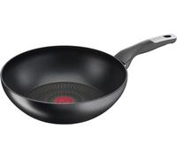 Tefal Unlimited poêle wok 28cm en aluminium avec revêtement en titane, convient à toutes les sources de chaleur, y compris l'induction