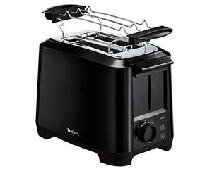 Tefal Uno TT1408 Grille-pain 7 niveaux de brunissage (800 W) Noir