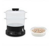 Cuiseur vapeur - TEFAL - VC139810 - 800 W - 6 l - 2 récipients amovibles