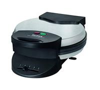 Tefal WM310D Gaufrier en forme de cœur, pour gaufres en forme de cœur, régulateur de température en continu, plaques antiadhésives, bac récupérateur de pâte, noir, 1000 W