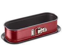 TefalJ 1640314 Delibake Moule A Cake Avec Charnière 30x11cm Rouge/Gris