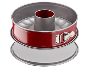 TefalJ 1642614 Delibake Moule A Savarin A Charnière 25 cm Acier Rouge Carbone