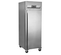Tefcold Armoire Réfrigérée Positive 1 Porte en Acier Inoxydable 408 L