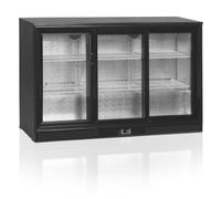 Tefcold Arrière-bar réfrigéré DB301S-3 - 3 portes vitrées coulissantes, R600a - Blanc