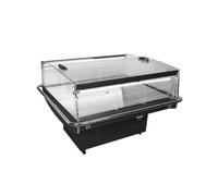 Tefcold Réfrigérateur noir pour achats impulsifs PDC126 VS SL LED