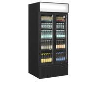 Tefcold Réfrigérateur Vitré Professionnel Noir