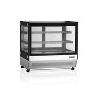 Tefcold Vitrine Réfrigérée Comptoir à Poser Acier Inoxydable LCT750F