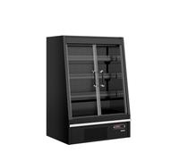 Tefcold Vitrine réfrigérée pour supermarché Galaxy+ GPL FGD Noir