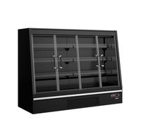Tefcold Vitrine réfrigérée pour supermarché Galaxy+ GPL FGD Noir