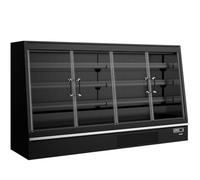 Tefcold Vitrine réfrigérée pour supermarché Galaxy+ GPL FGD Noir