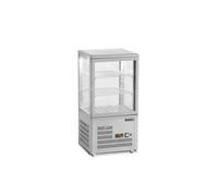 Tefcold Vitrine réfrigérée UPD60-GREY présentation et stockage sur comptoir