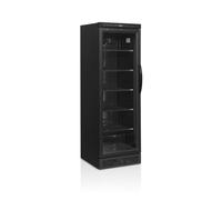 Tefcold Vitrine Réfrigérée Vitrée Réversible CEV425 - Couleur Noire
