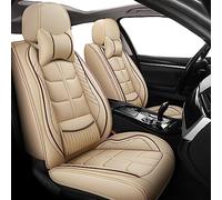 Tefebatu Housse de Siège Voiture pour Dacia Bigster (2024-2025),Convient pour 5 Sièges, Coussin De Siège De Voiture en Similicuir,avec Soutien Lombaire Et Appui-Tête