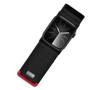 Tefeca Fortitude Elite Series Bracelet ultra large compatible avec Apple Watch Ultra 2/Ultra 49 mm, Series 10 46 mm, Series 9/8/7 45 mm, SE2/SE/6/5/4 44 mm, XL 49/46/45/44mm, Nylon, Pas de gemme