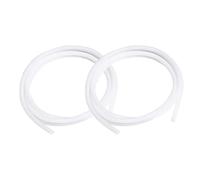 Téflon Tube PTFE pour Filament de 1.75m,Accessoires pour Imprimante 3D,2 Pièces 1 Mètres Bowden Tube PTFE 260 degrés Celsius 2.0mm ID/4.0mm AD (2Pièces,Blanc)