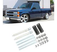 Tefola Kit de réparation de Douille de charnière de Porte, Kits de réparation de Douille de goupilles de charnière de Porte avec Remplacement de Ressort pour Camion Chevrolet C1500 1988-1999