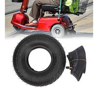 Tefola Pneu de Fauteuil Roulant électrique 2.80-2.50-4, Outil d'accessoire de Fauteuil Roulant de Chambre à air de Pneu de Roue de Scooter de mobilité de Personnes âgées